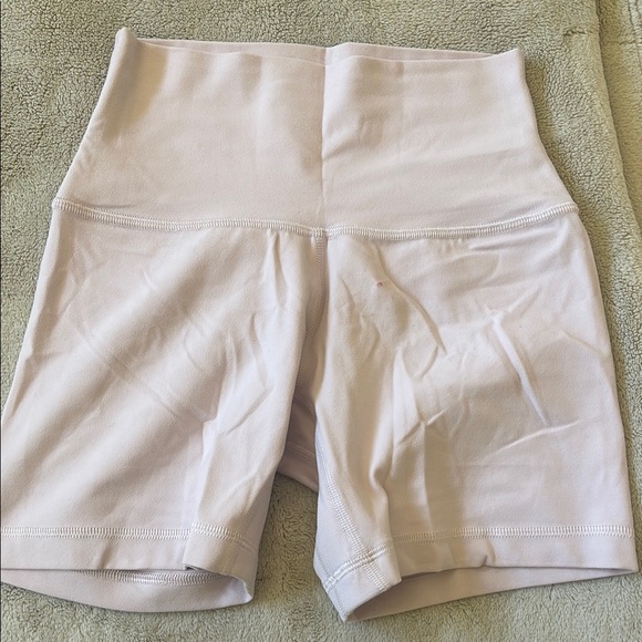 Aritzia Pink Bike Shorts High-Waisted - Picture 1 of 4
